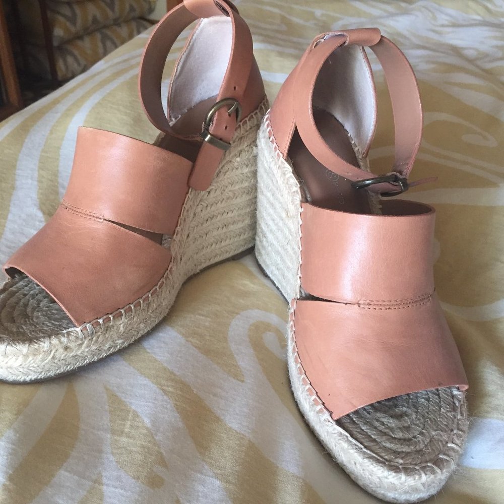 Treasure and Bond leather wedges Size 7.5